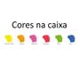 Imagem de Tinta Acrilica Neon Acrilex - Caixa com 6 potes de 10ml 03905