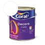 Imagem de Tinta Acrílica Premium Fosco Decora Matte Branco Neve Coral 3,6l