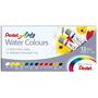 Imagem de Tinta Aquarela Pentel Caixa com 12 Cores