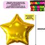 Imagem de Tinta Em Pó Colorido, Kit 10 Cores Sortidas Com 100Gr Cada + Balão Metalizado De 45cm Pó Colorido Chá Revelação Festas