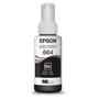 Imagem de Tinta Epson 664 T664120 T664120AL Preta Original para Ecotank L355 L365 L396 L200 L220 L455 L495 L375 Refil de 70ml