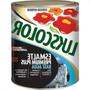 Imagem de Tinta Esmalte. Base Agua 1/4 (900ml) Lukscolor Branco