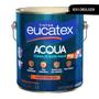 Imagem de Tinta Esmalte Madeira Metal PVC Alumínio Base Água Brilhante Acqua 3,6L Eucatex - Platina