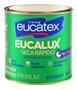Imagem de Tinta Esmalte Premium Eucatex Cor Marrom Conhaque Brilhante Resistente Madeira Metal Alta Qualidade 225ml