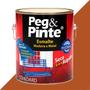 Imagem de Tinta esmalte sintetico eucatex 3600ml marrom conhaque brilhante peg pinte