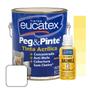 Imagem de Tinta Eucatex Acrilica Peg E Pinte 3,6L Branca + Xadrez 50ml