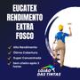 Imagem de Tinta Eucatex Rendimento Extra S/ Cheiro 20 Cores Fosco 18L