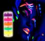 Imagem de Tinta Facial Neon Fluorescente Maquiagem Rosto 5 Cores 2