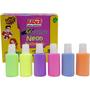 Imagem de Tinta Guache 015ML Neon 18ML C/PINCEL 6 Cores - Radex