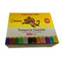 Imagem de Tinta Guache Com 12 cores - Compactor