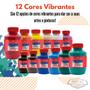 Imagem de Tinta Guache Grande 250ml Faber-Castell Cores Vibrantes