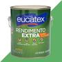 Imagem de Tinta latex eucatex rendimento extra verde piscina 3600ml