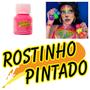 Imagem de Tinta p/ pintura em rosto Rostinho Pintado 35 ML Pink flúor