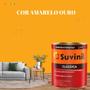 Imagem de Tinta Para Parede Acrílica Suvinil Clássica 800ml Cor Amarelo Lavável Premium Cor Amarelo Caju/Cor Amarelo Colonial.