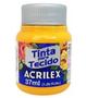 Imagem de Tinta Para Tecido Amarelo Ouro 37Ml Acrilex