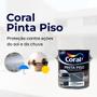 Imagem de Tinta Pinta Piso 3,6 Litros Emborrachada Coral Cinza Medio