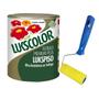 Imagem de Tinta Piso Lukspiso 900ml 1/4 Diversas Cores + Rolinho 9cm