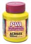 Imagem de Tinta Pva Fosca Cores Claras para Artesanato 100ml - Acrilex