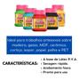 Imagem de Tinta Pva Para Artesanato Acrilex 37ml Kit Com 10