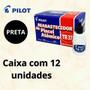 Imagem de Tinta reabastecedor 37ml preto caixa com 12 pilot