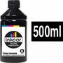 Imagem de Tinta Recarga Compativel Impressora Hp Cartucho 60 60b 60XL Preto com 500ml