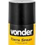 Imagem de Tinta Spray Acrílica Preto Brilhante 350ML/250G Vonder