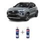 Imagem de Tinta Spray Automotiva Cinza Strato Fiat 300ml + Spray Verniz 300ml