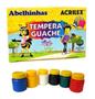 Imagem de Tinta Tempera Guache Com 6 Cores Com 15Ml - Acrilex 02006