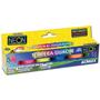 Imagem de Tinta Tempera Guache Neon 6 Potes 6 cores Com 15 ml Acrilex