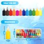 Imagem de Tintas para Tecido 3D Puff Paint Playkidiz - Kit com 12 Unidades (3+)