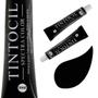 Imagem de Tintura Para Sobrancelhas Barba Com Oxidante Tintocil Spectra Color 1.0 Preto Intenso