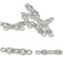 Imagem de Tip Terminal Argola Dupla Montagem Colar Pulseira Prata 925