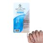 Imagem de Tips Curva C Transparente Alongamento Unhas Postiças 100pçs
