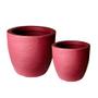 Imagem de Título: Kit 2 Vasos de Planta P e M, Polietileno Resistente para Ambiente Externo com Proteção UV