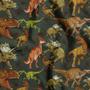Imagem de TNT Estampado Dinossauro 1,40M 40G - Rolo com 25 Metros
