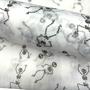 Imagem de Tnt Estampado Hallowen Esqueleto Branco 1m x 1,40m