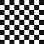 Imagem de Tnt estampado  quadriculado branco com preto 10 metros