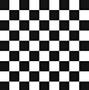 Imagem de Tnt estampado quadriculado branco com preto 10 metros