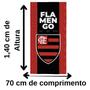 Imagem de Toalha Aveludada De Time Licenciado Lepper Time:Flamengo