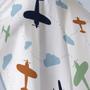 Imagem de Toalha Baby C/ Capuz Tecebem Estampada Kinder Frederico 70cmx90cm Azul