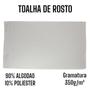 Imagem de Toalha Branca Rosto 70cm X 45cm Salão De Beleza Cabelereiro