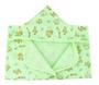 Imagem de Toalha Com Capuz 100% Algodão 70x90cm Para Bebe - Kit Com 3