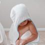 Imagem de Toalha de Banho Bebê Com Capuz Laço Bebê Comfort 80x100cm