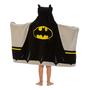 Imagem de Toalha de Banho com Capuz Batman Kids - Algodão Felpudo para Piscina, Praia e Banheira