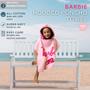 Imagem de Toalha de Banho com Capuz Poncho Barbie Kids - Para Praia, Piscina e Banheira