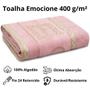 Imagem de Toalha de Banho Emocione Appel  68x135cm 400 g/m² Rosa Poema