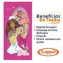 Imagem de Toalha de Banho Infantil Aveludada Estampada Lepper 70x140cm