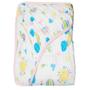 Imagem de Toalha De Banho Infantil Soft 80x80cm Bebe Estampada 100 Algodao Com Capuz Menina Solzinho Papi 2 camada de tecido de fralda confortáveL
