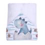 Imagem de Toalha De Banho Infantil Soft Papi Amiguinhos C/ Capuz Estampado 90Cm X 80Cm