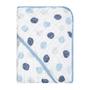Imagem de Toalha de Banho Papi Soft C/Capuz Estampado para Bebê 80cm X 80cm Contém 01 Un